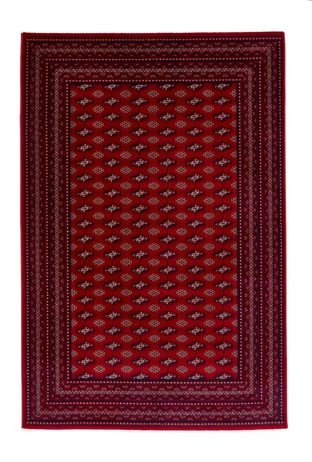 Dubai 62096 Red Rug - Image 3