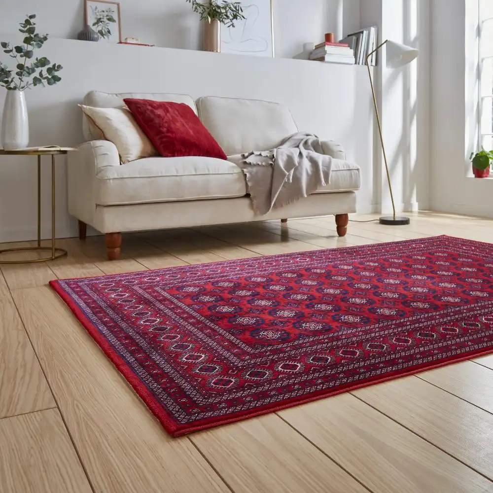 Dubai 62098 Red Rug - Image 2