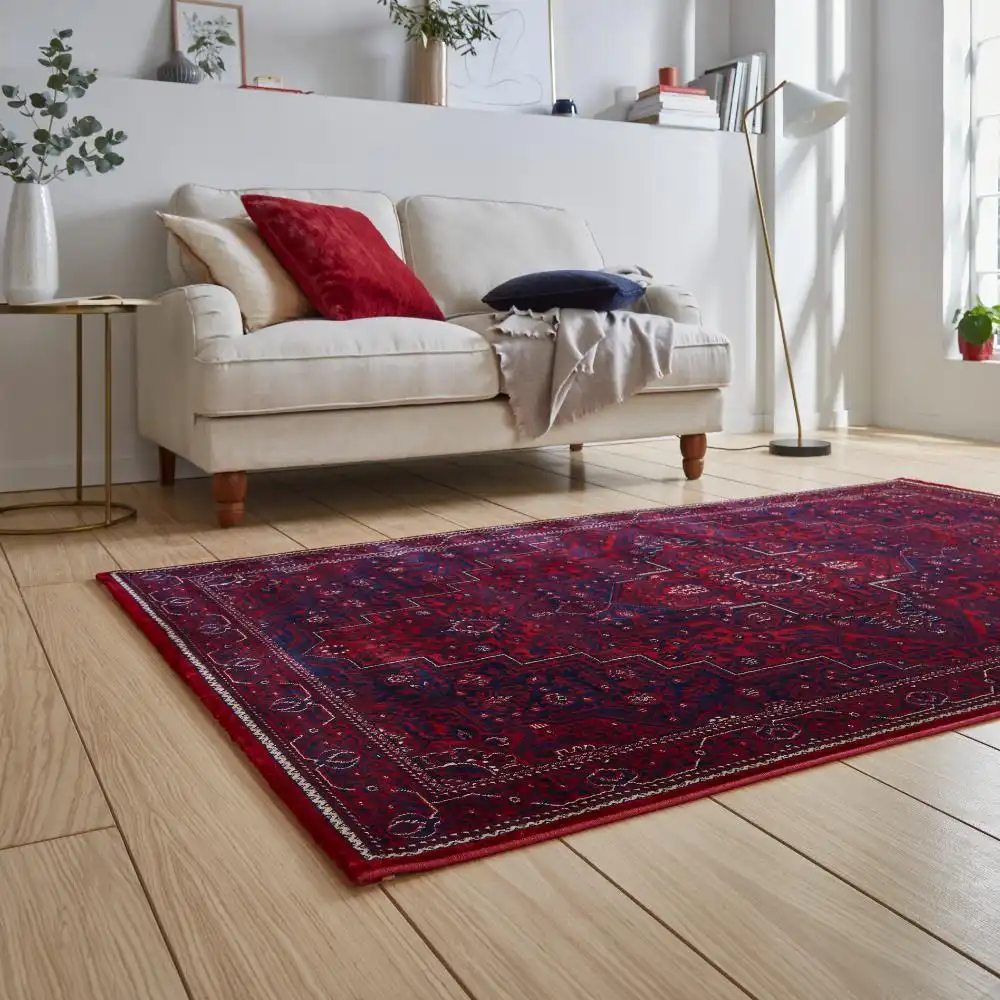 Dubai 62101 Red Rug - Image 2