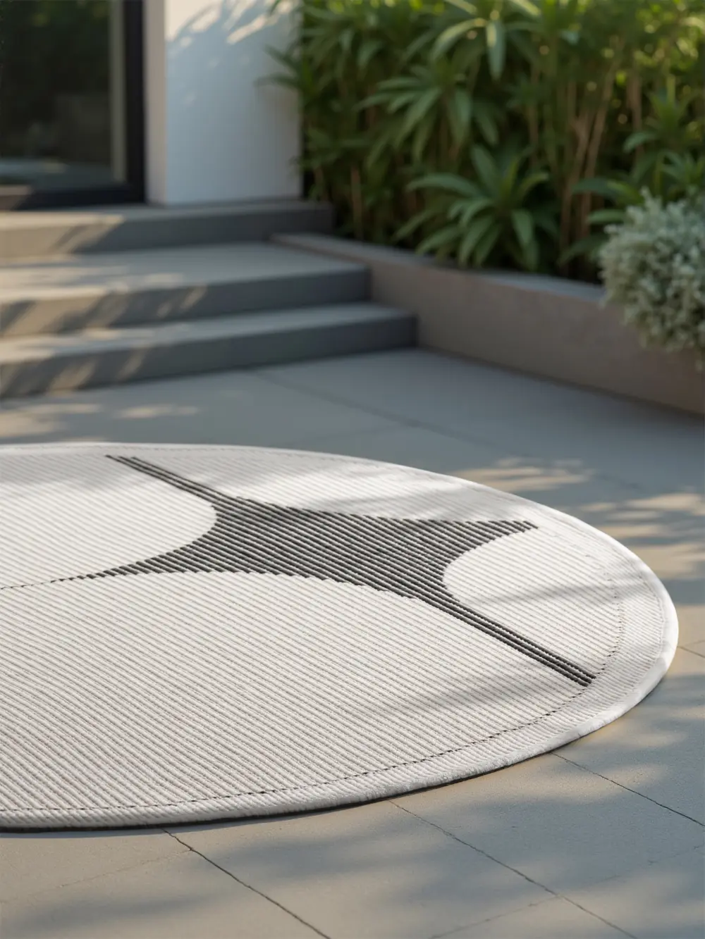 Duet 106244 Black White Indoor / Outdoor Reversible - Image 6
