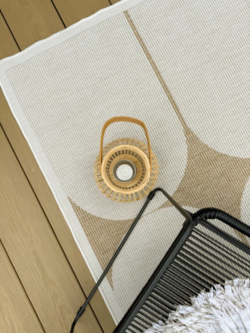 Duet 106245 Jute White Indoor / Outdoor Reversible - Image 9