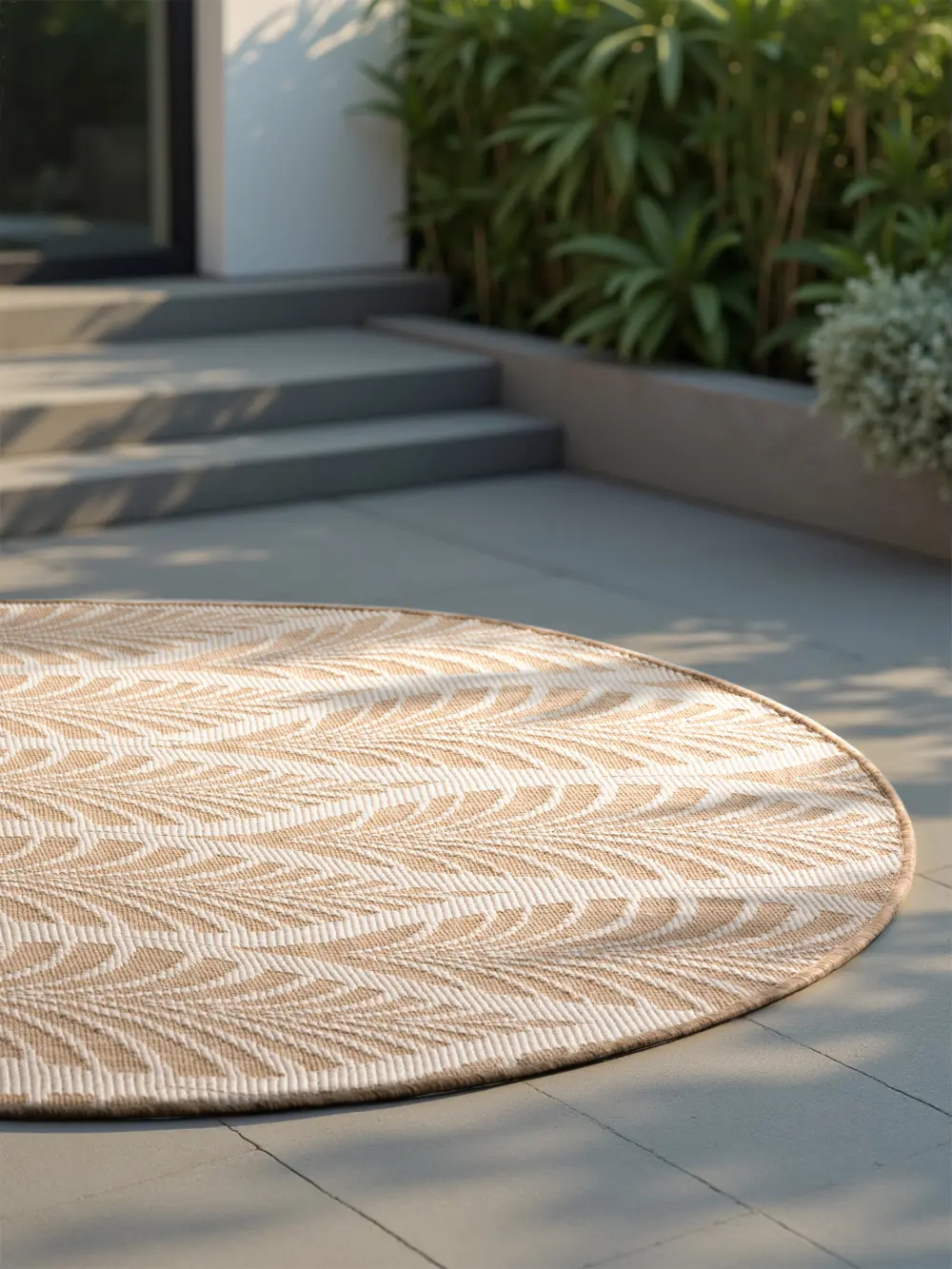 Duet 106247 Jute White Indoor / Outdoor Reversible - Image 11