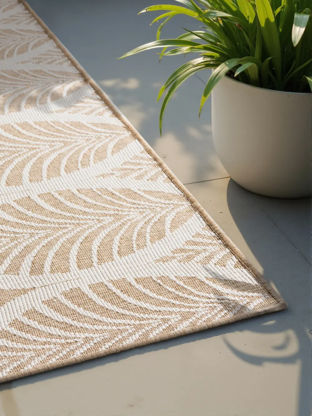 Duet 106247 Jute White Indoor / Outdoor Reversible - Image 19