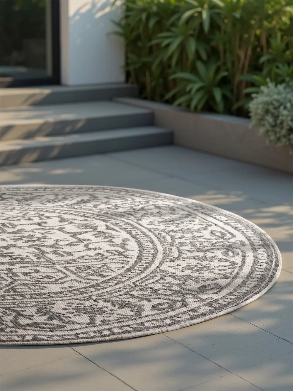Duet 106249 White Grey Indoor / Outdoor Reversible - Image 14
