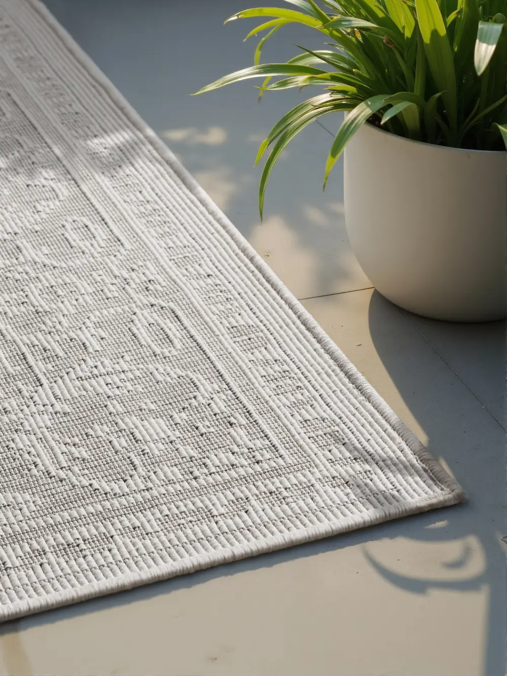 Duet 106249 White Grey Indoor / Outdoor Reversible - Image 21