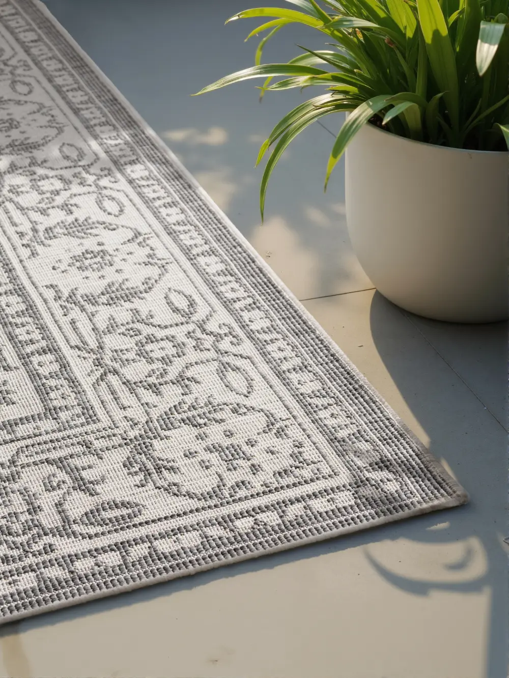Duet 106249 White Grey Indoor / Outdoor Reversible - Image 22