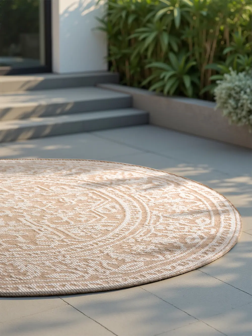 Duet 106250 Jute White Indoor / Outdoor Reversible - Image 15
