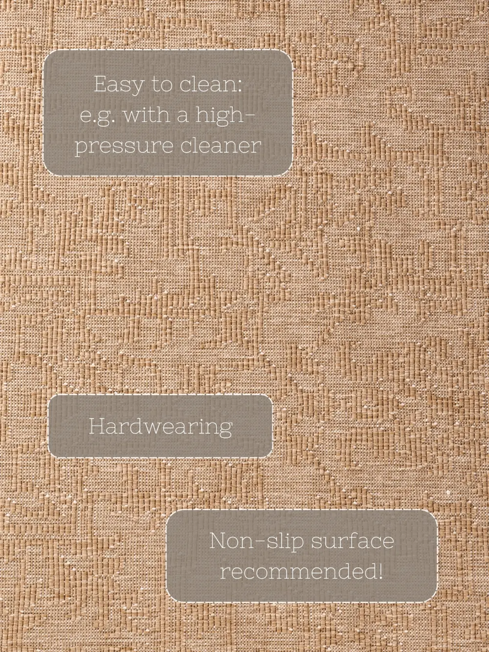 Duet 106250 Jute White Indoor / Outdoor Reversible - Image 24