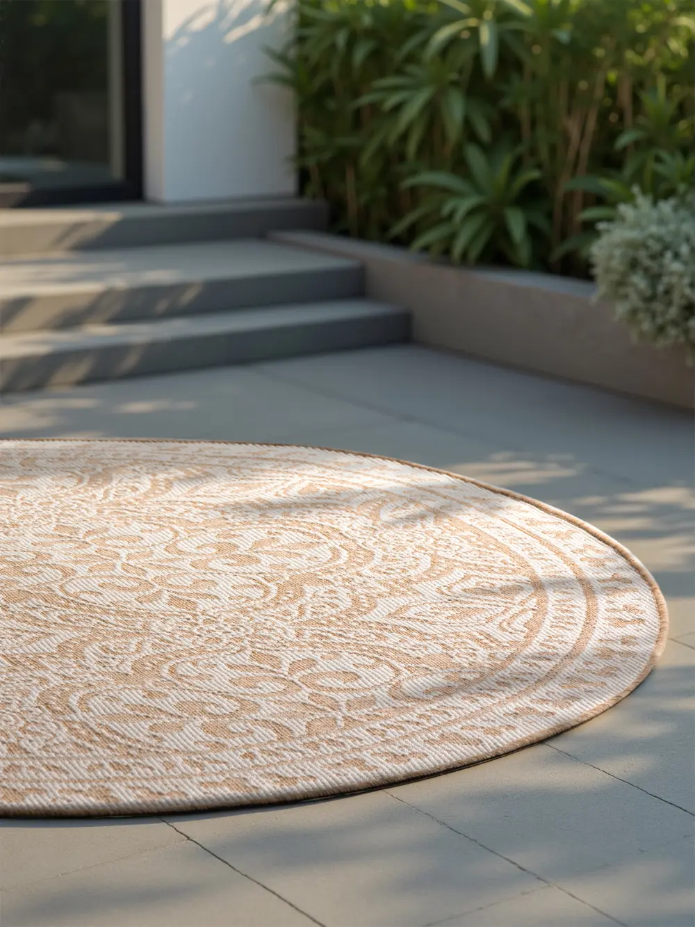 Duet 106252 Jute White Indoor / Outdoor Reversible - Image 6