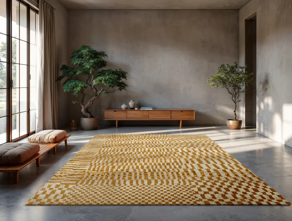 Duo Berber Erg 9648 Washable Rug