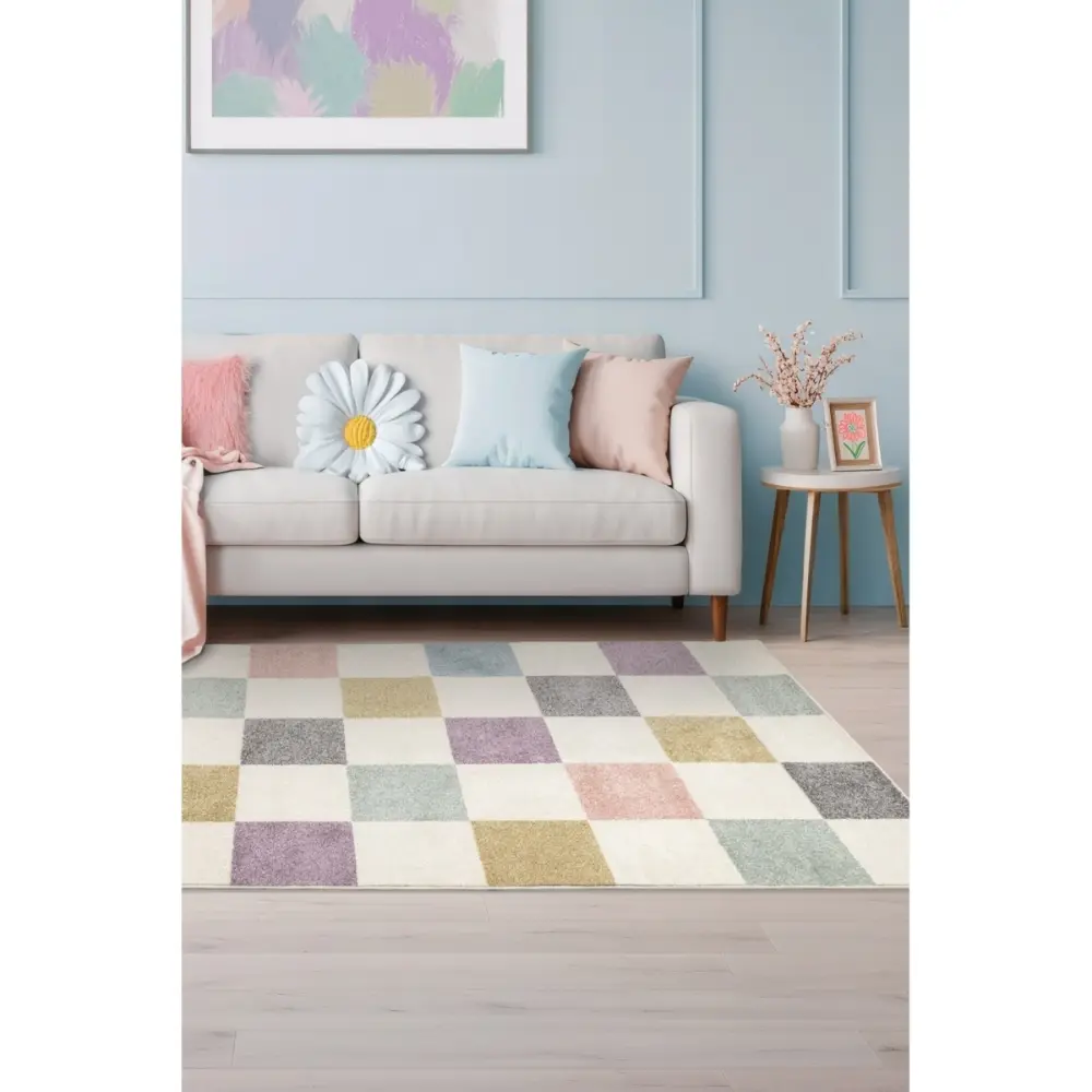 Echo Chequer Pastel - Image 2