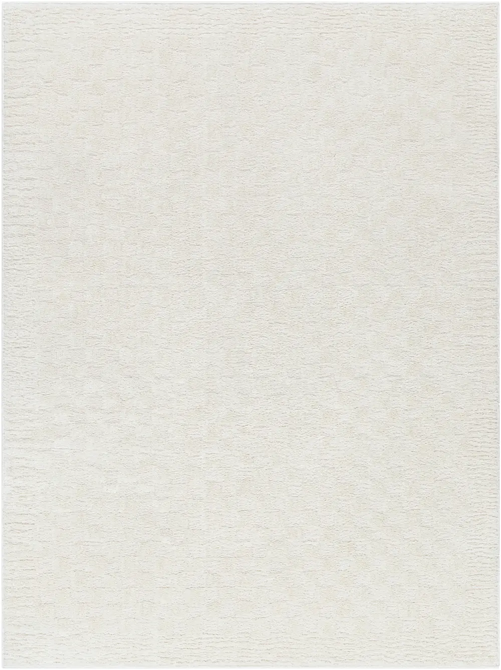 Ekta Scandi Modern High Pile Off-White Checkered Rug - Image 6