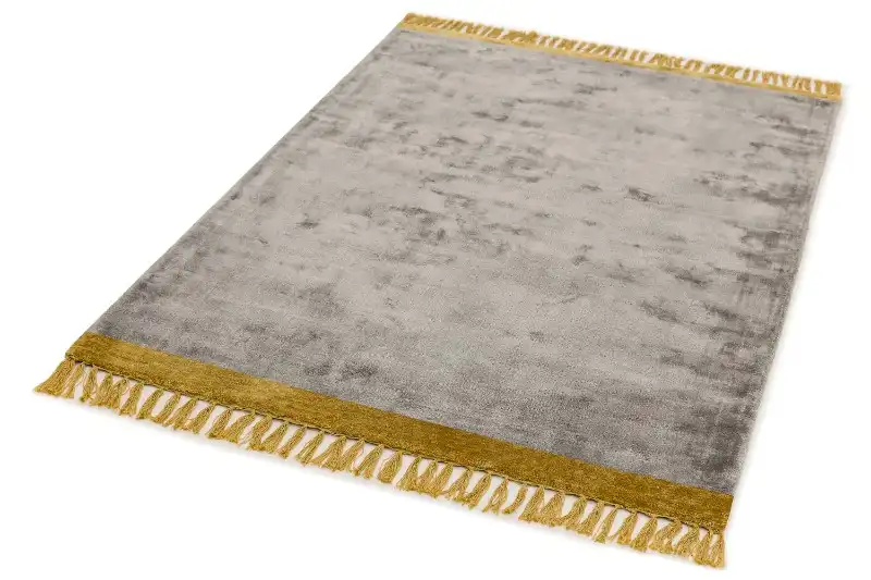 Elgin Silver Mustard Rug