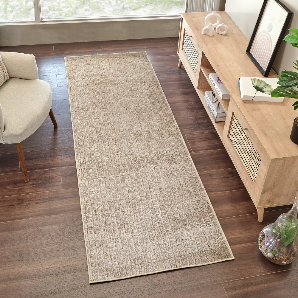 Cascade Our Pnw Home X Livabliss Scandi High Pile Light Beige Rug - Image 4