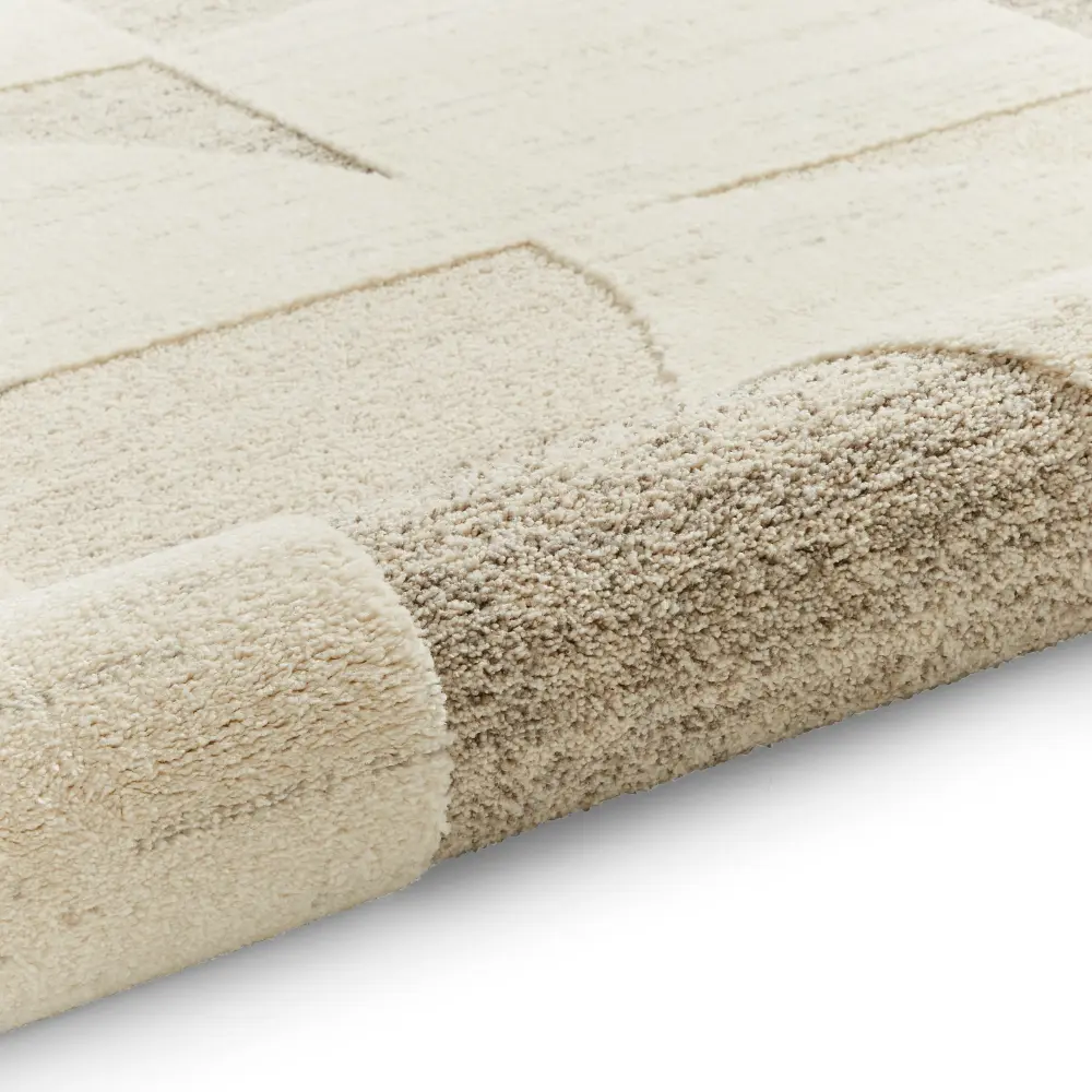 Elio 66747 Beige Modern Abstract Rug - Image 6