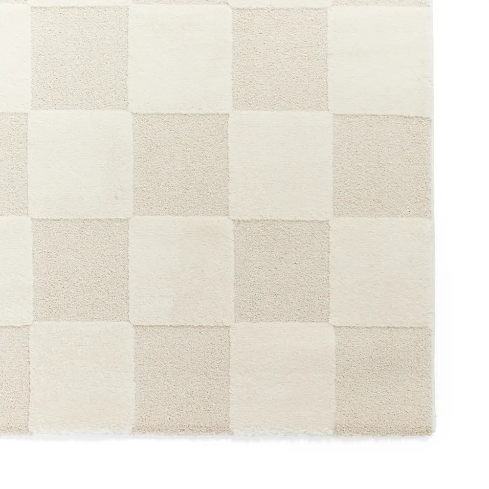 Elio 69924 Cream Modern Geometric Rug - Image 4