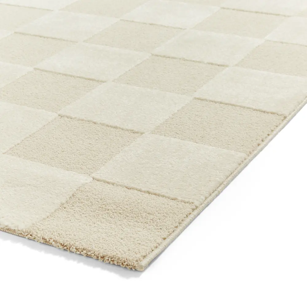 Elio 69924 Cream Modern Geometric Rug - Image 6