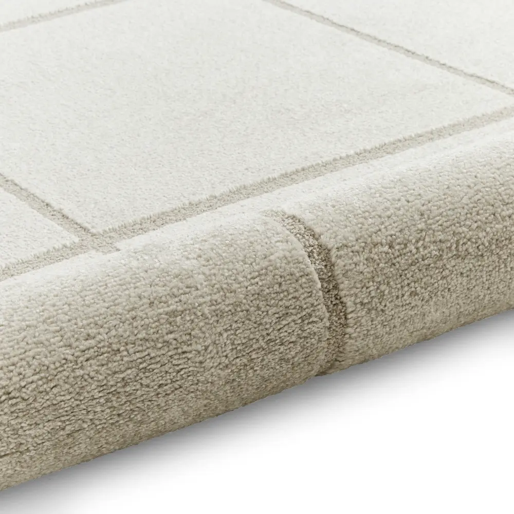 Elio 70100 Silver Modern Geometric Rug - Image 8