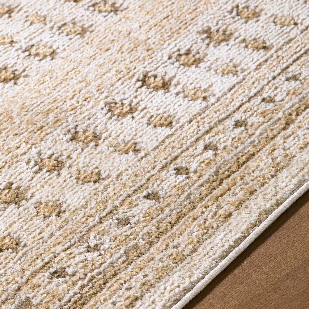 Elle Decor Alma Global Ivory Green Brown Taupe Graphic Living Dining Bedroom Rug EDAL2305 - Image 7