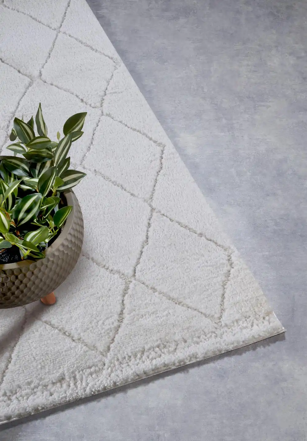 Elle Gallery 106083 Cream White Rug - Image 4