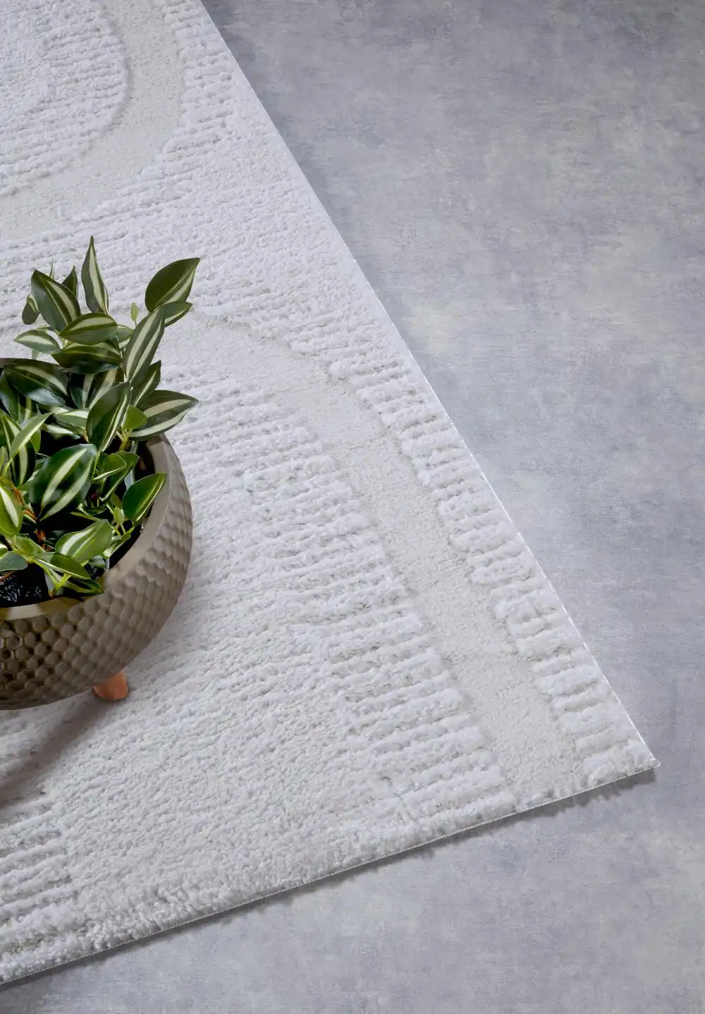 Elle Gallery 106089 Cream White Rug - Image 7