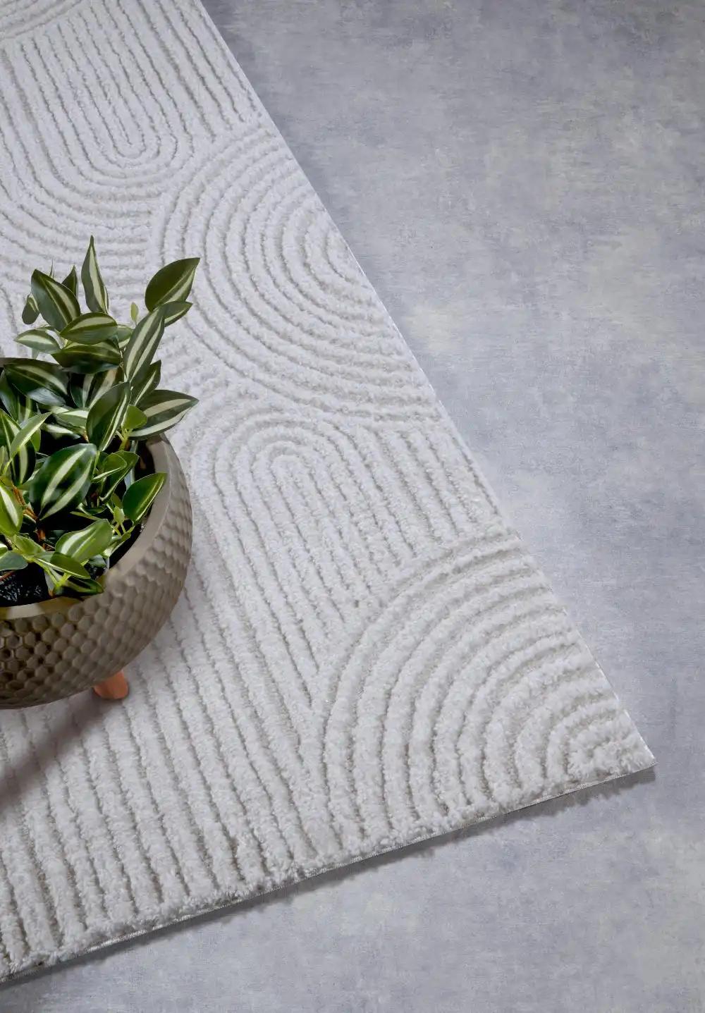 Elle Gallery 106092 Cream White Rug - Image 2
