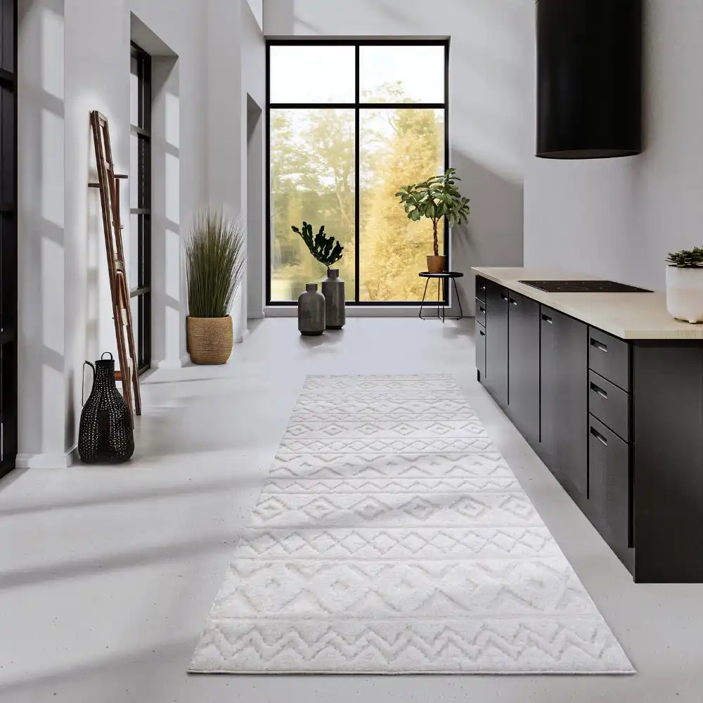 Elle Gallery 106095 Cream White Rug - Image 3