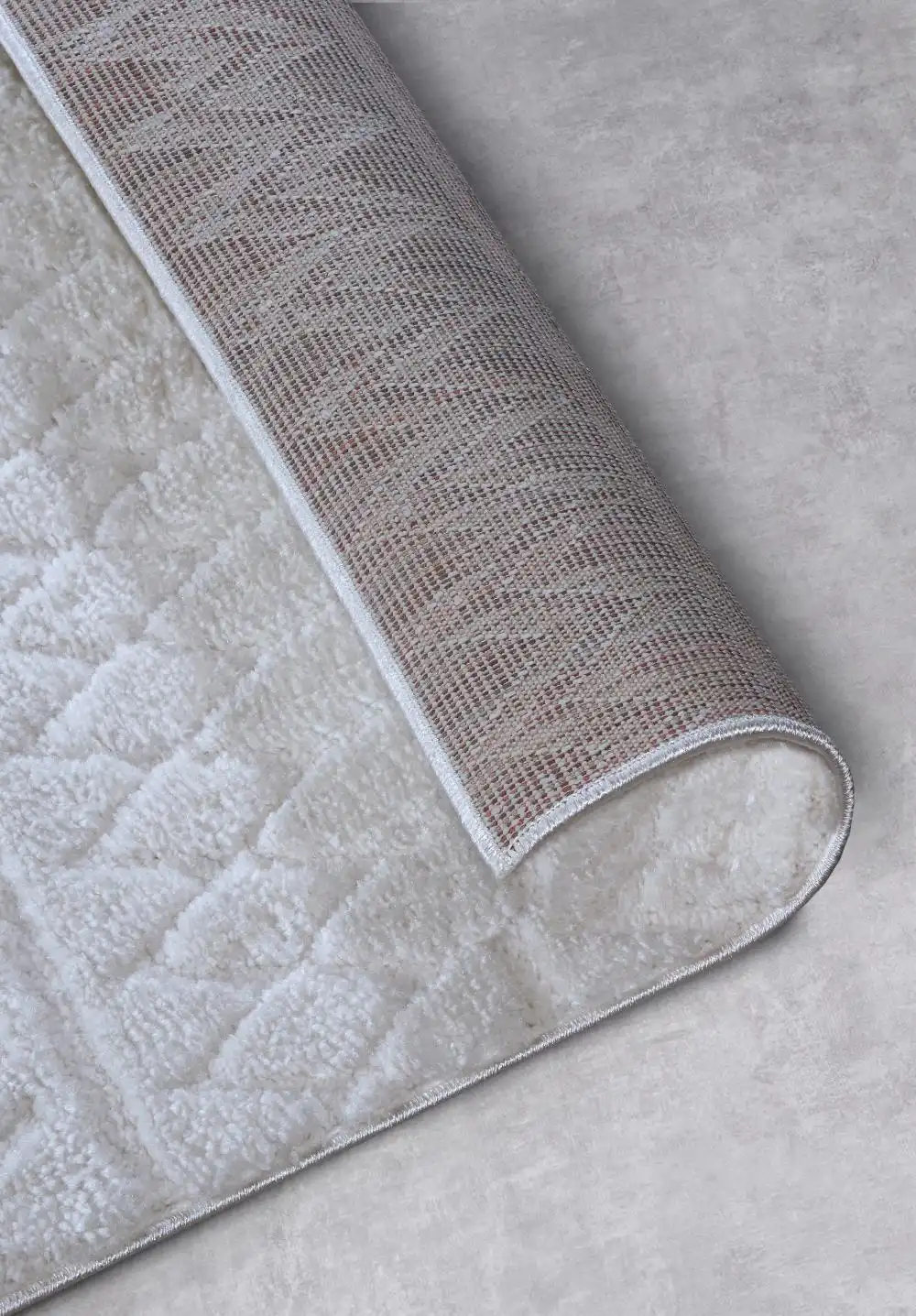 Elle Gallery 106095 Cream White Rug - Image 5