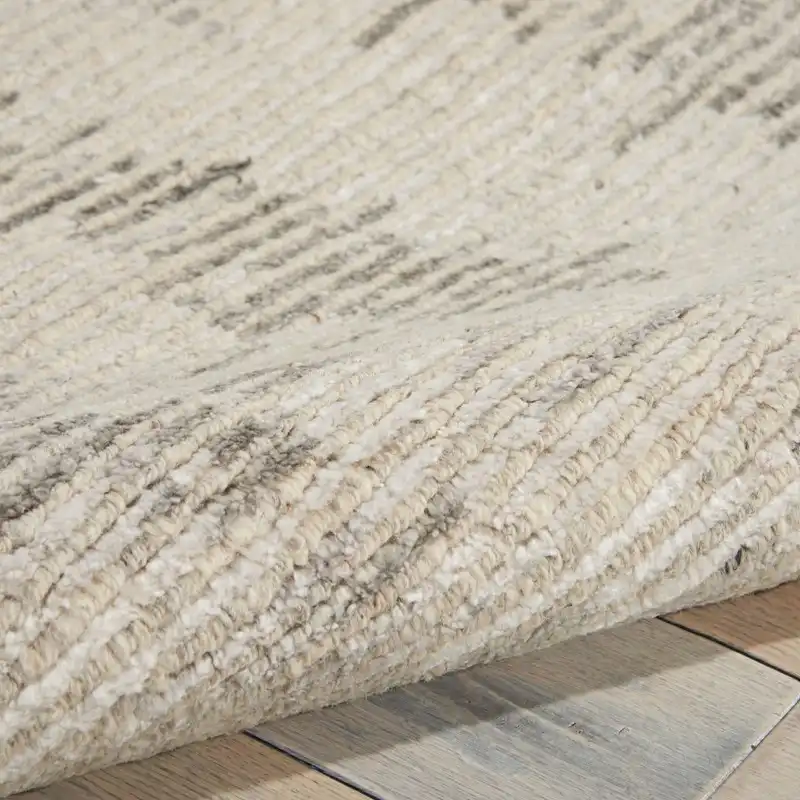 Ellora Ell01 Ivory Grey Rug - Image 3