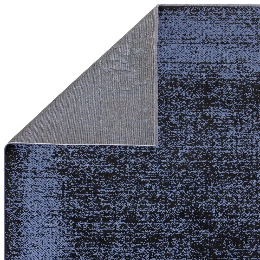 Elodie Indigo Black Rug - Image 3