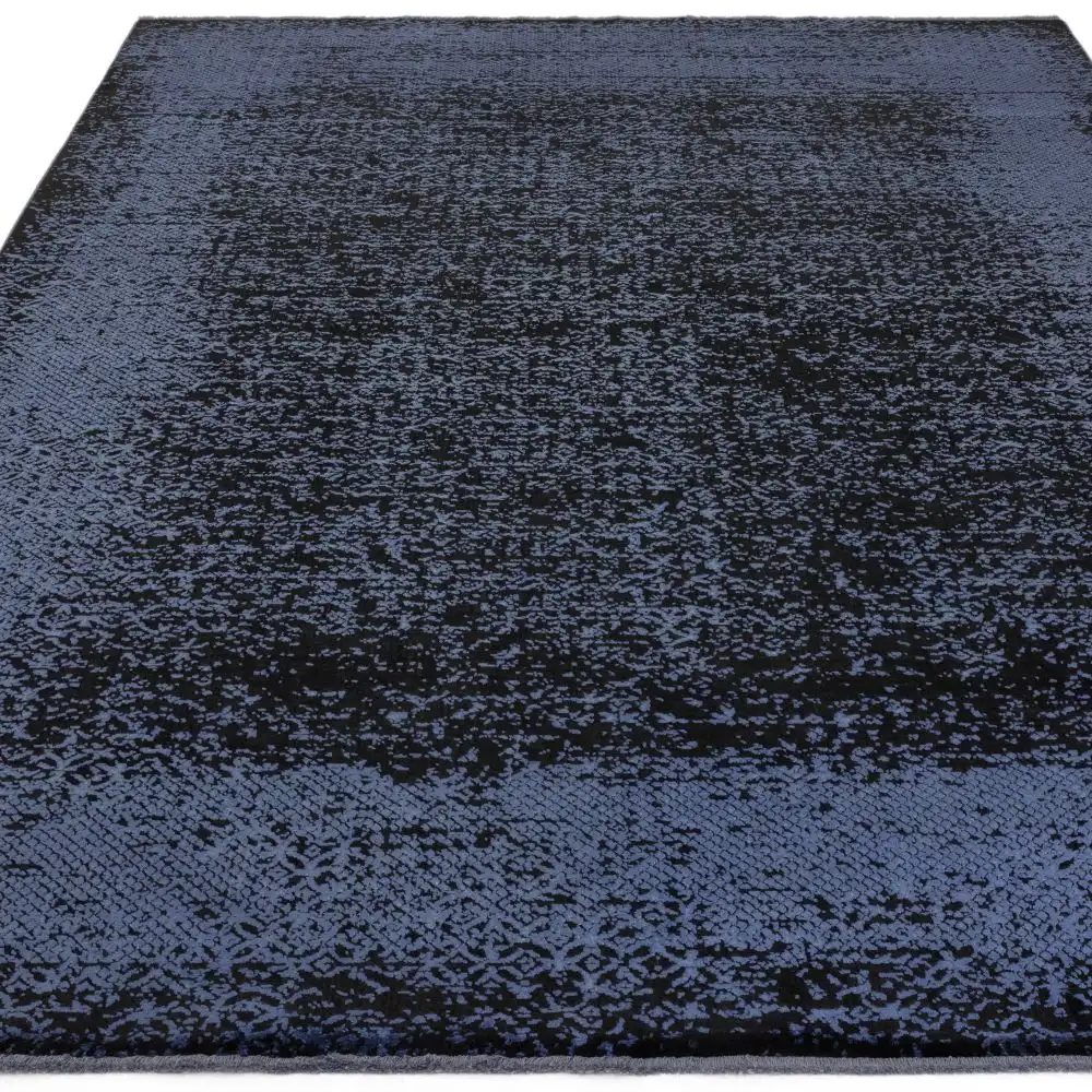Elodie Indigo Black Rug - Image 5