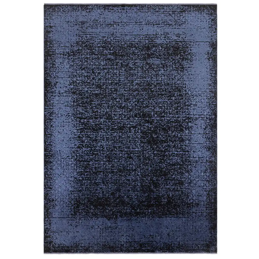 Elodie Indigo Black Rug - Image 6