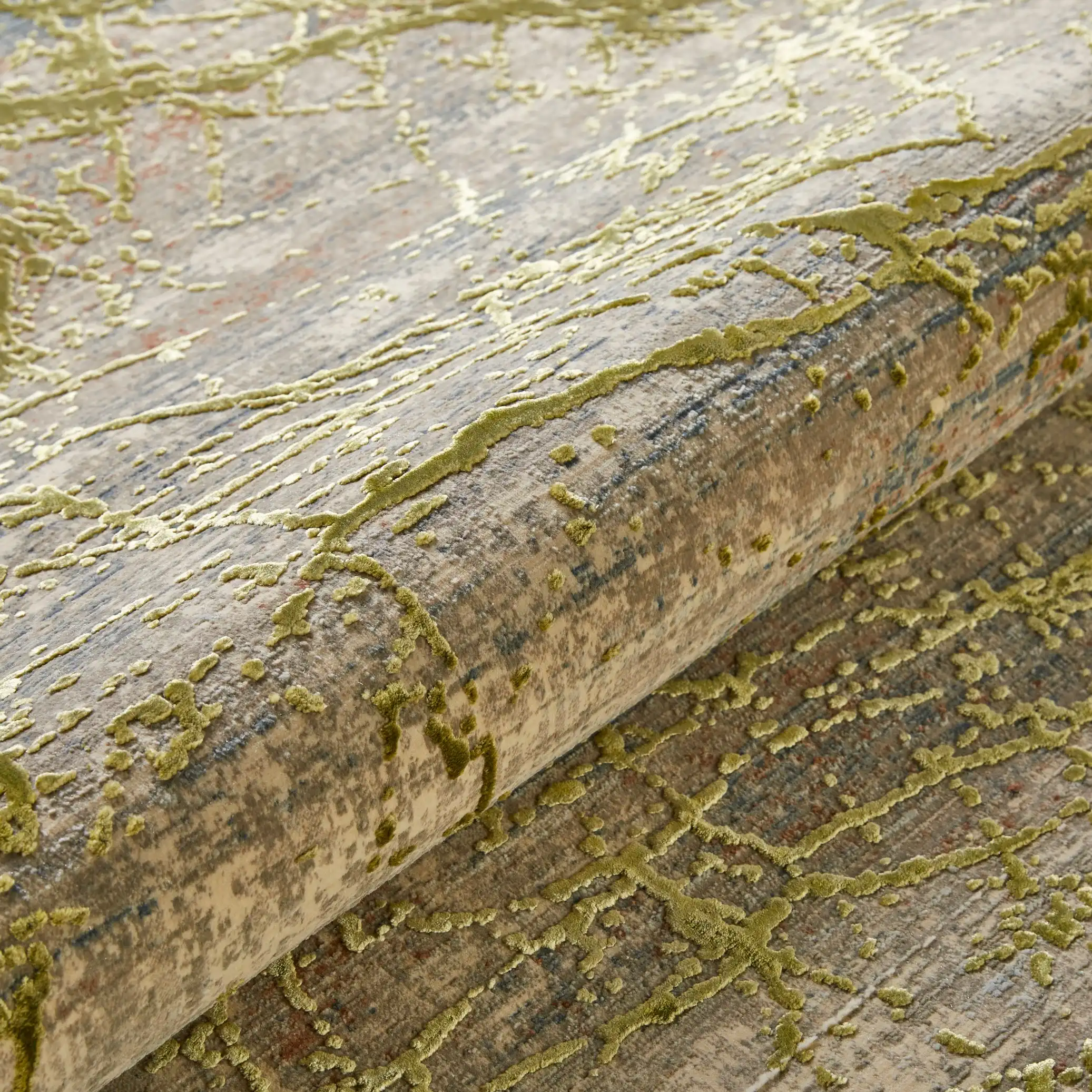 Emerald EMR101 Mustard Rug - Image 3