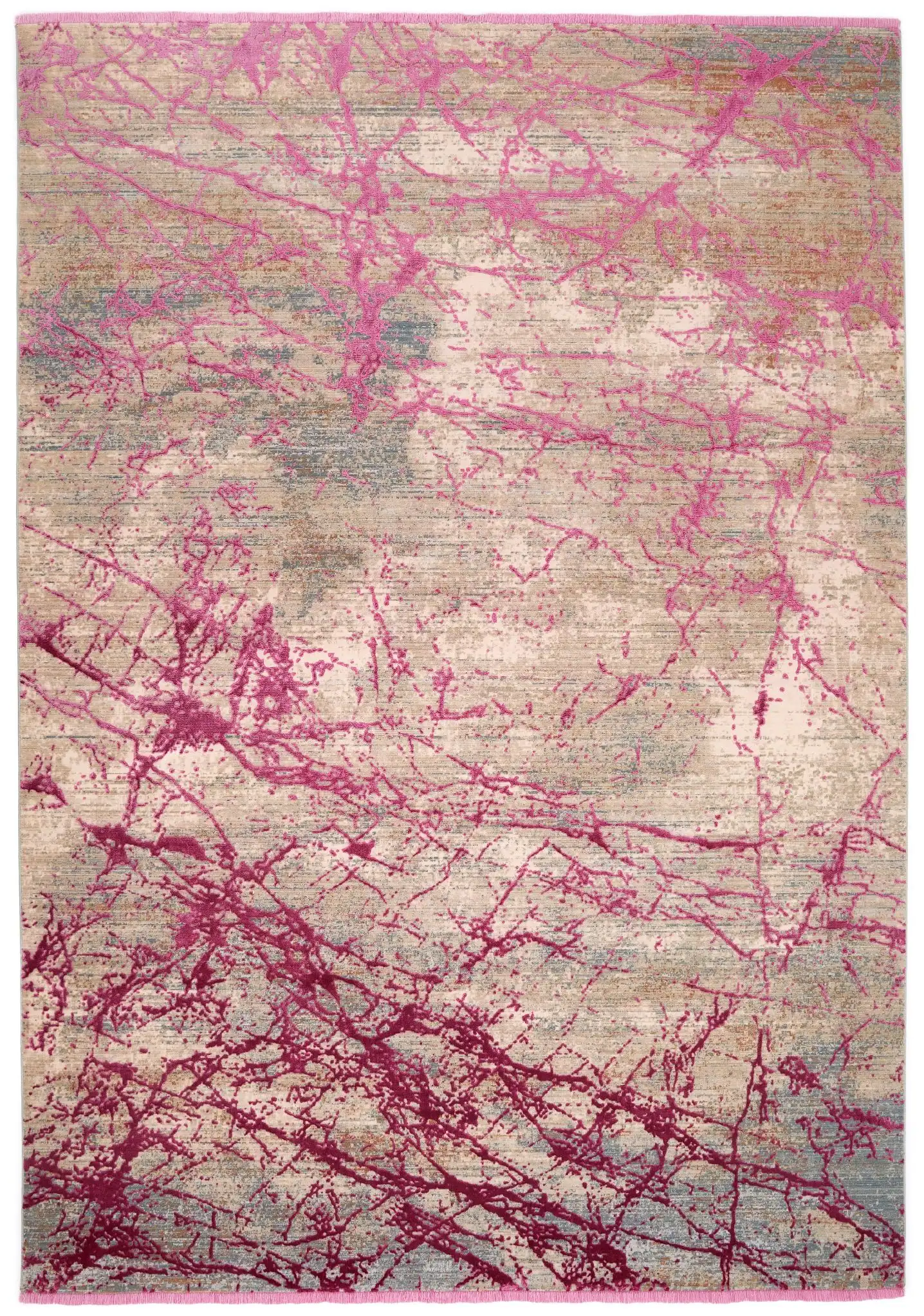 Emerald EMR101 Pink Rug - Image 2