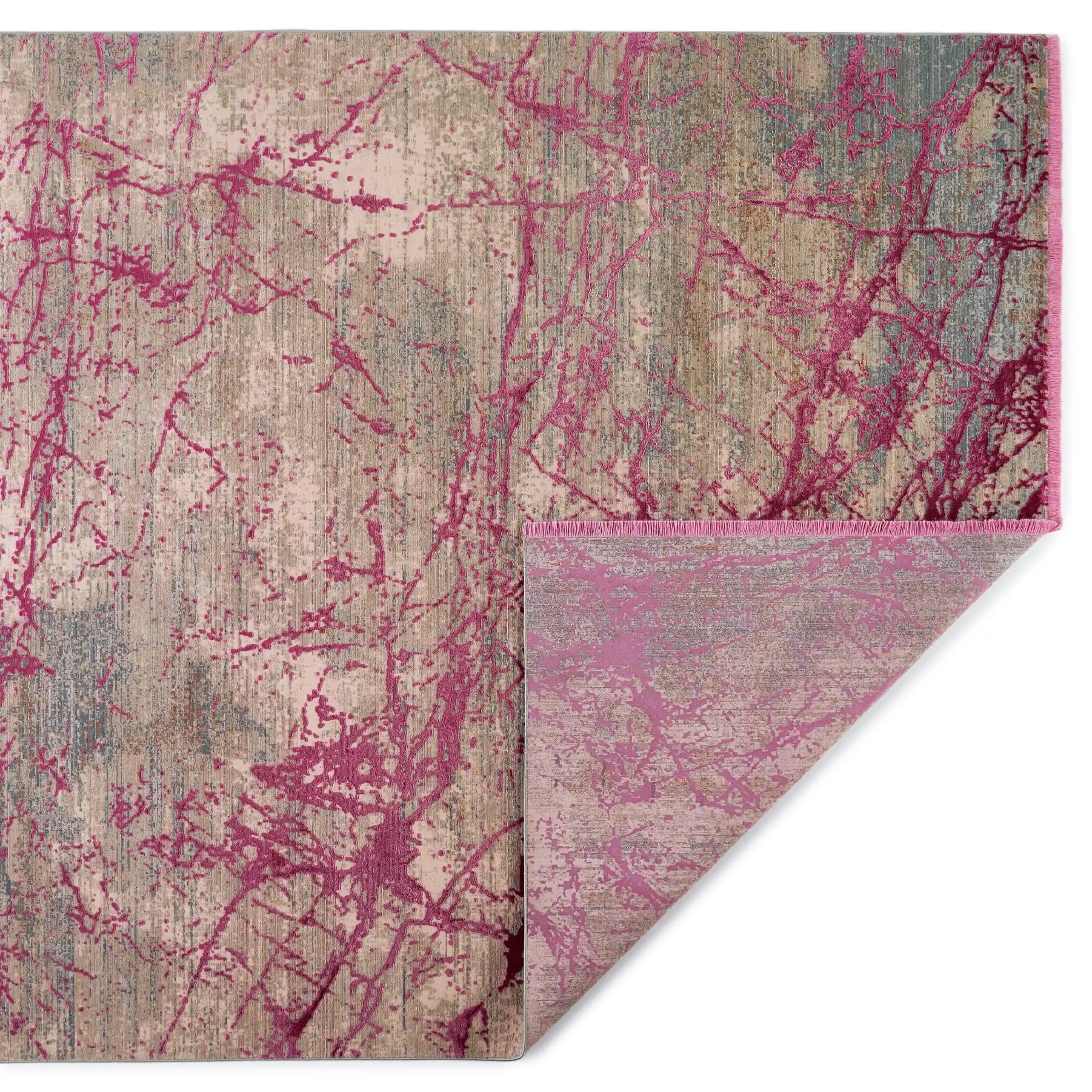 Emerald EMR101 Pink Rug - Image 5