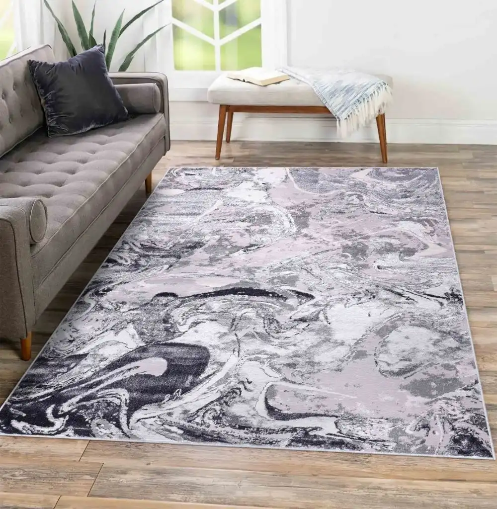 Emperor 315 Solarius Silver Rug - Image 2