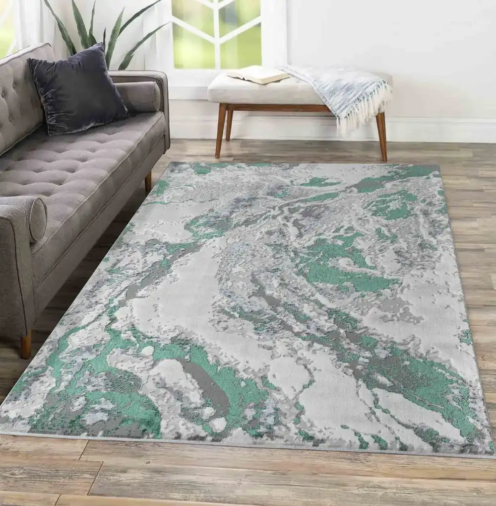 Emperor 325 Picasso Aqua Rug - Image 2