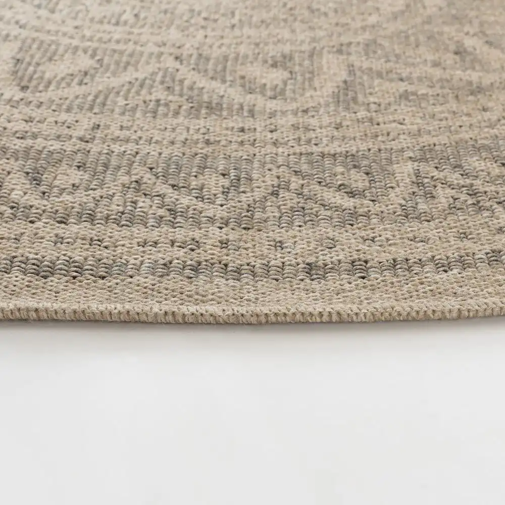 Nova In- & Outdoor Cottage Jute-Look Beige/Light Grey Rug - Image 4
