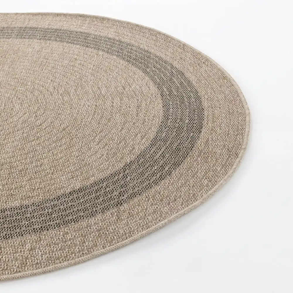 Rhonda In- & Outdoor Cottage Jute-Look Beige/Brown Rug - Image 2