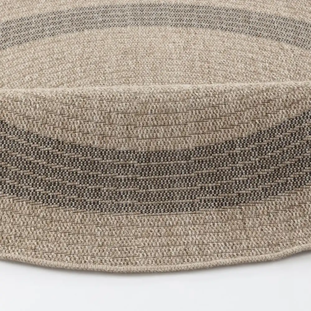 Rhonda In- & Outdoor Cottage Jute-Look Beige/Brown Rug - Image 6