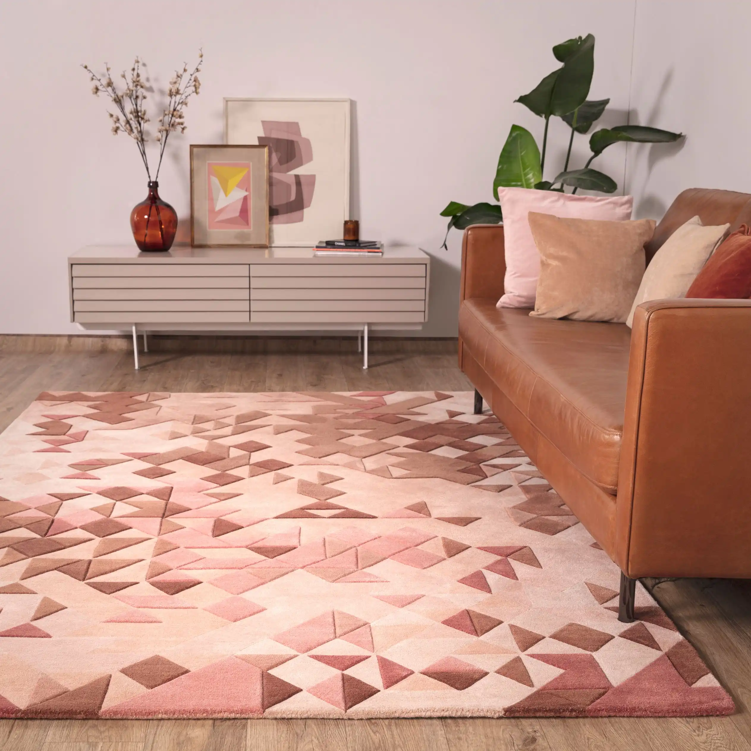Enigma Rose Multi Rug