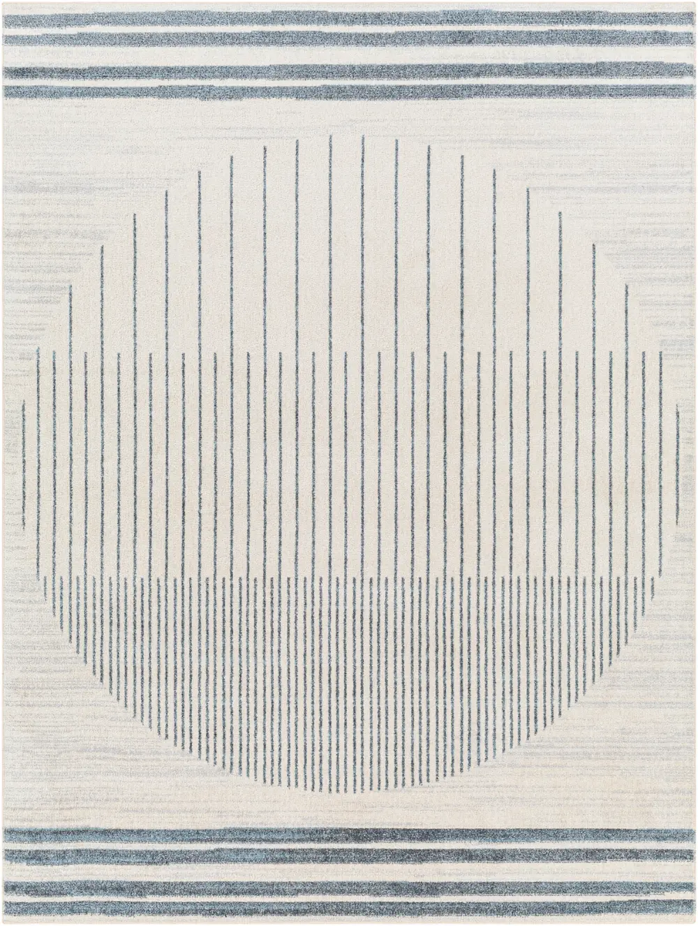 Enso Machine Washable Geometric Beige Rug - Image 4