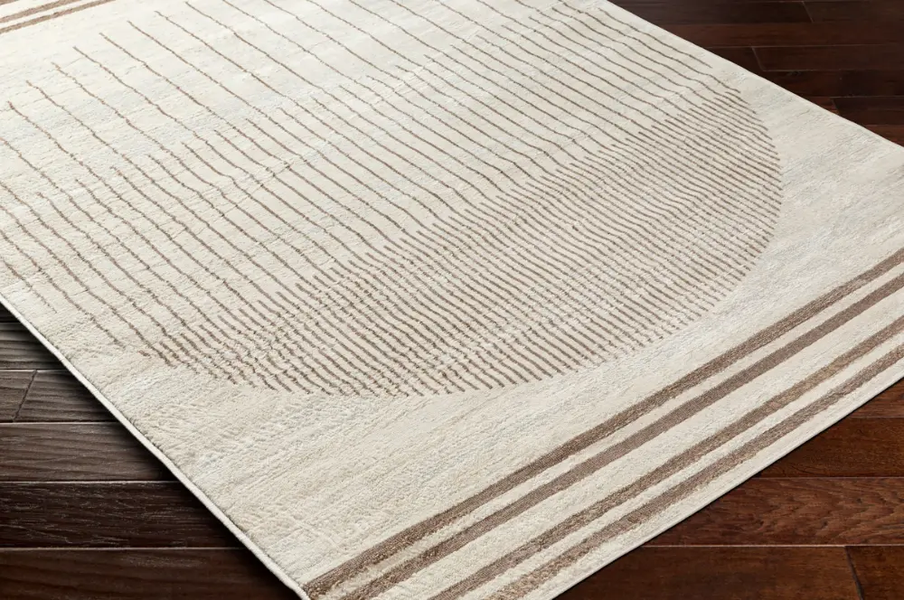 Enso Scandi Geometric Light Brown Rug - Image 6