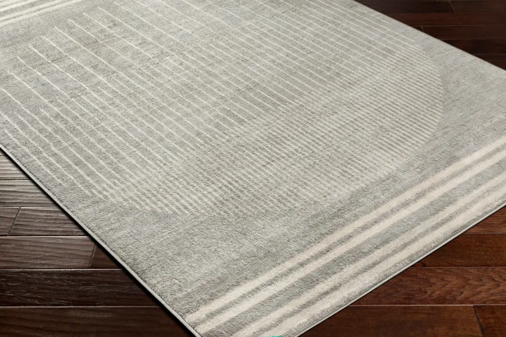 Enso Scandi Geometric Medium Grey Rug - Image 3