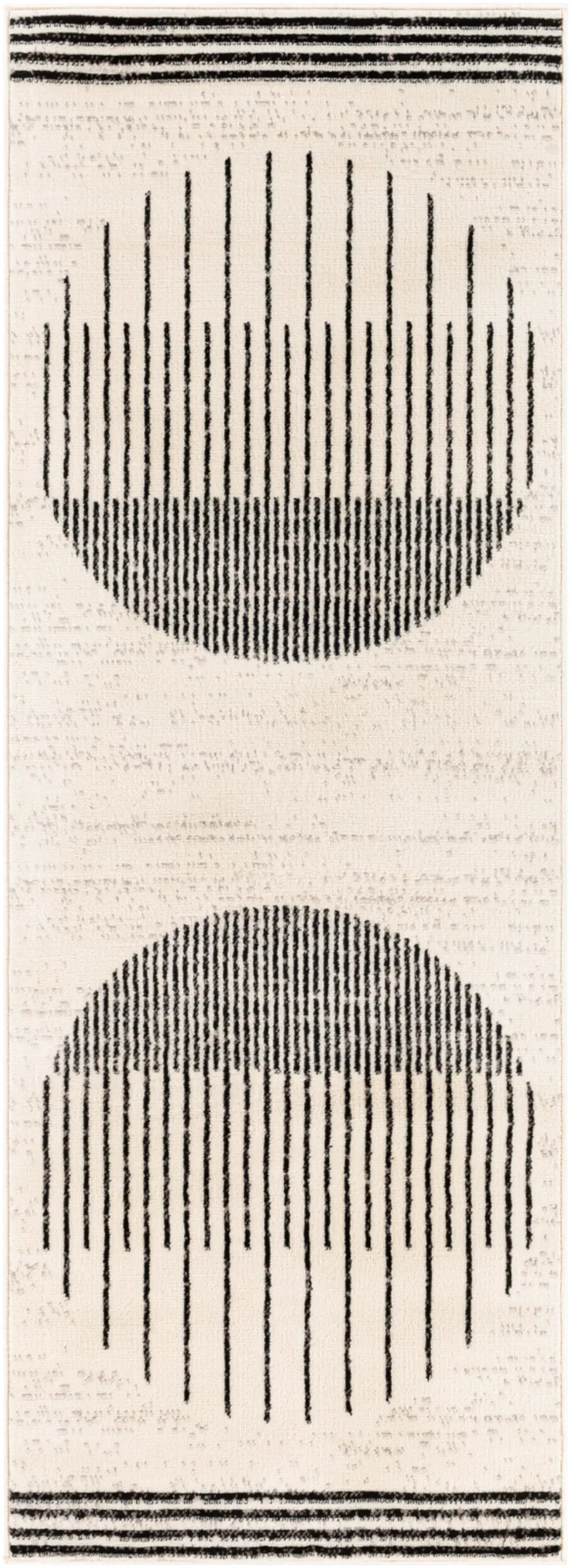 Enso Scandi Geometric White/Black Rug - Image 5
