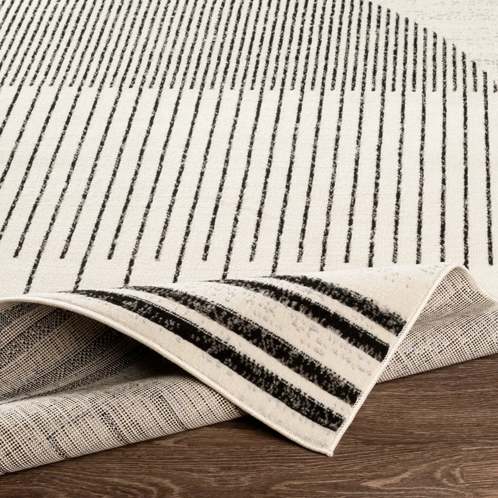 Enso Scandi Geometric White/Black Rug - Image 6