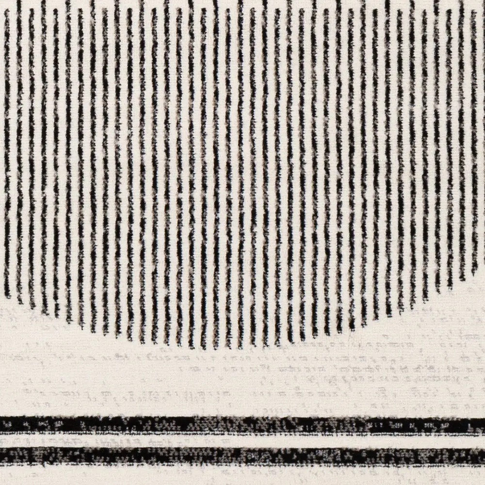 Enso Scandi Geometric White/Black Rug - Image 7