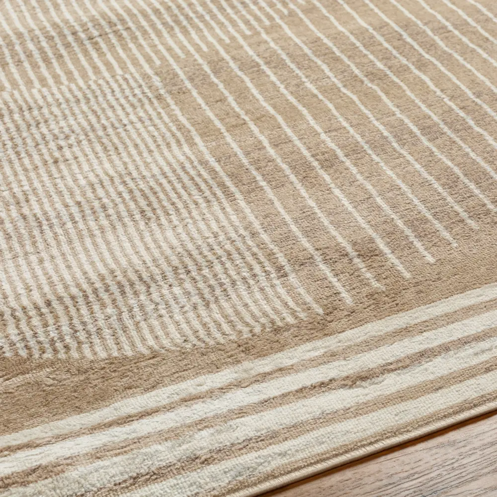 Enso2 Scandi Geometric Brown Rug - Image 4