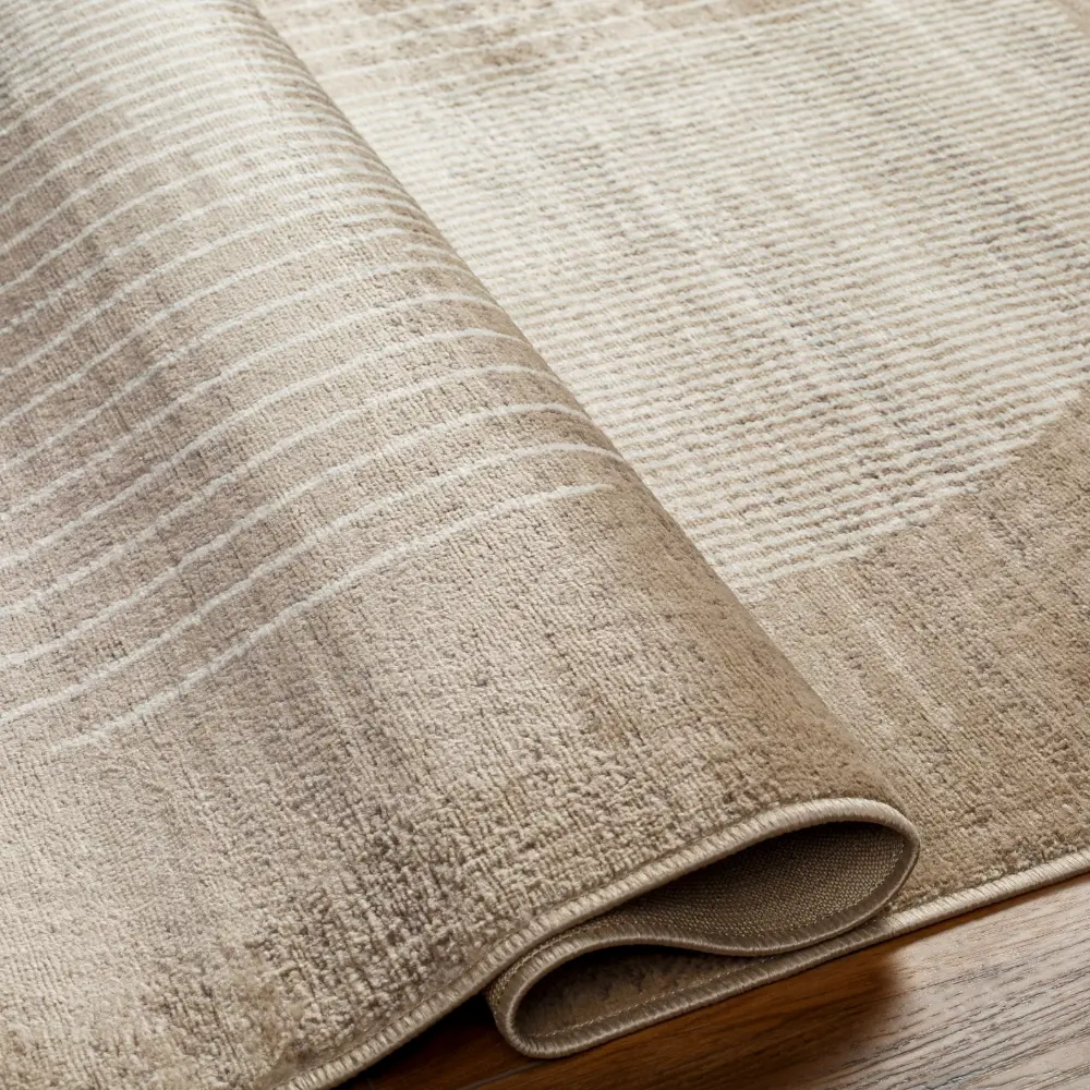 Enso2 Scandi Geometric Brown Rug - Image 5