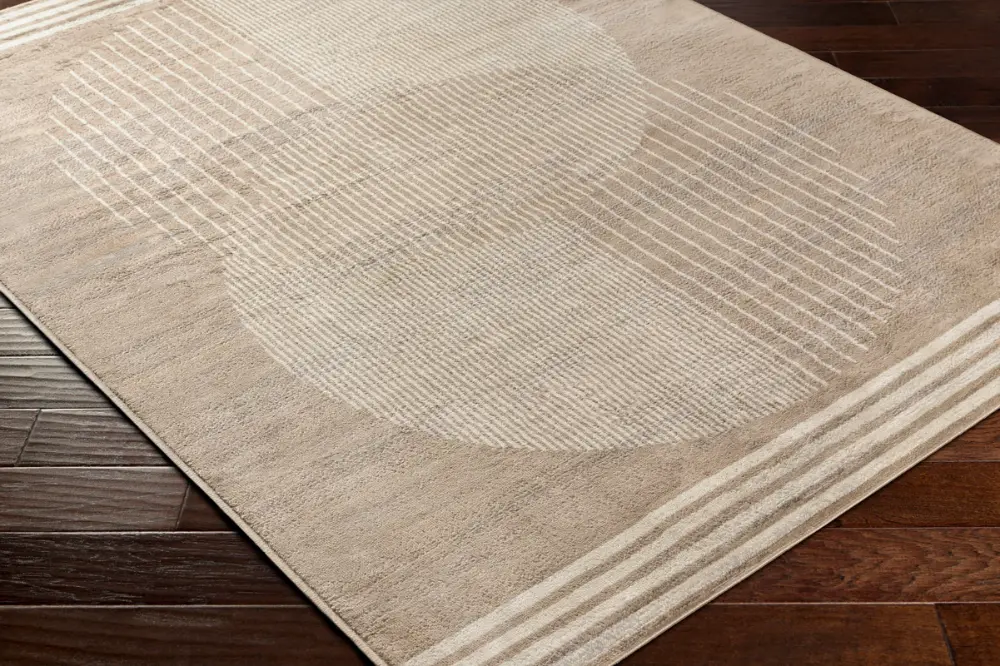 Enso2 Scandi Geometric Brown Rug - Image 8